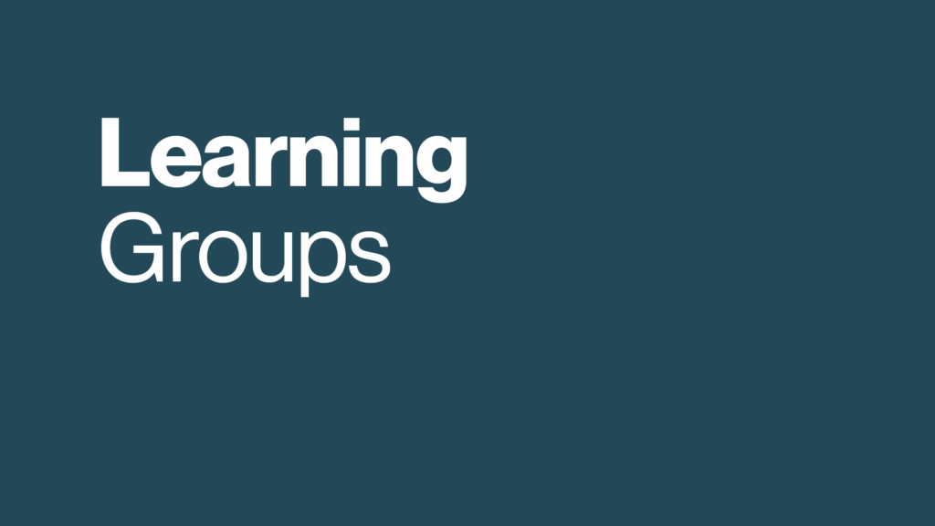 Learning Groups